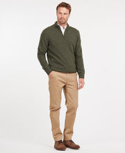 Load image into Gallery viewer, Barbour - Tisbury Half Zip, Dk Seaweed
