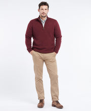 Load image into Gallery viewer, Barbour - Tisbury Half Zip, Ruby
