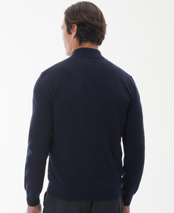 Barbour -  Essential Quilted Zip-Thru Jacket, Navy