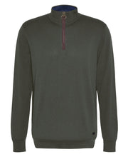 Load image into Gallery viewer, Barbour - Bayfield Knitted Half Zip Jumper, Green
