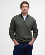 Load image into Gallery viewer, Barbour - Bayfield Knitted Half Zip Jumper, Green
