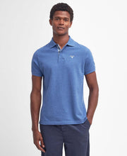 Load image into Gallery viewer, Barbour - Tartan Pique Polo, Dark Chambray Marl
