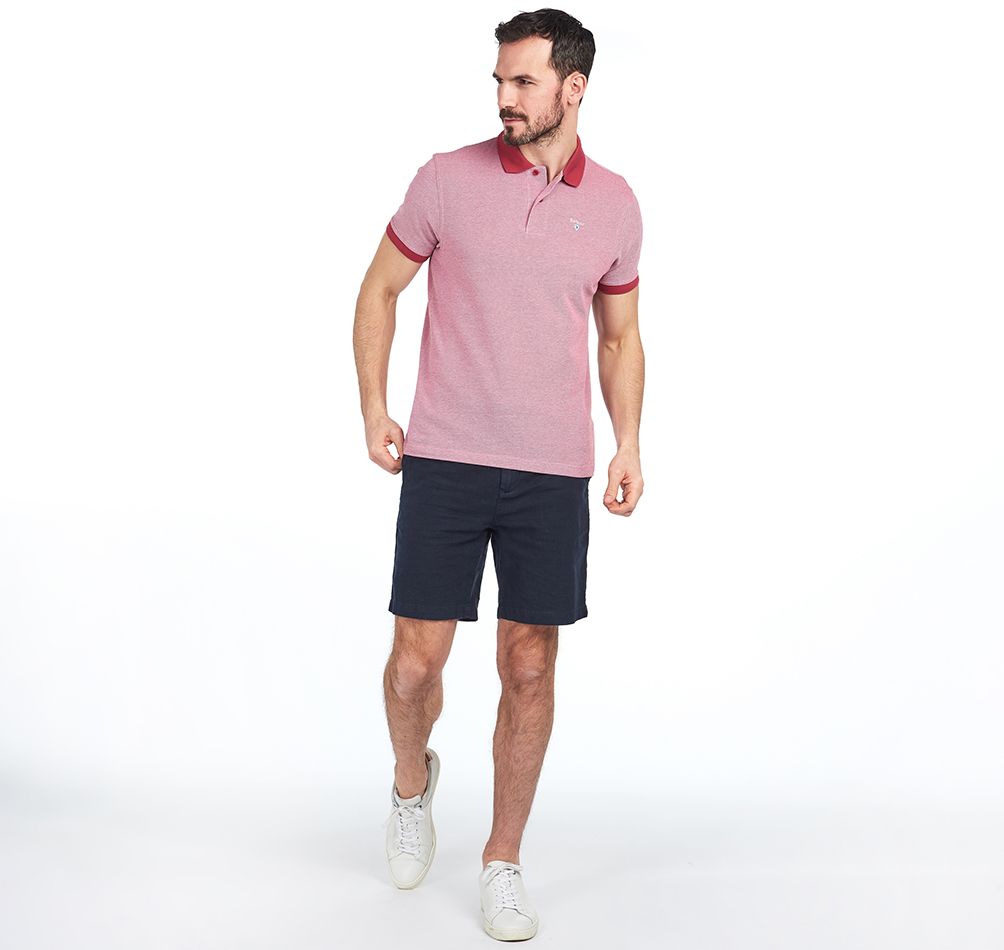 Barbour - Essential Sports Polo, Mix Raspberry
