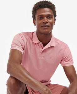 Barbour - Washed Sports Polo, Pink Salt