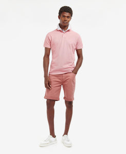 Barbour - Washed Sports Polo, Pink Salt
