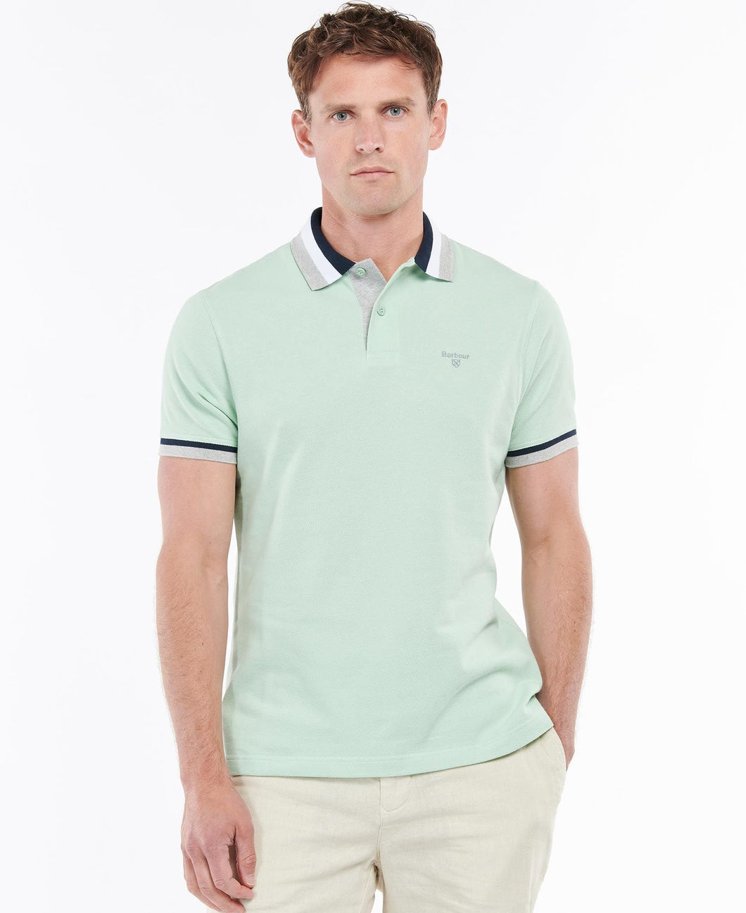 Barbour - Frinkle Polo, Dusty Mint