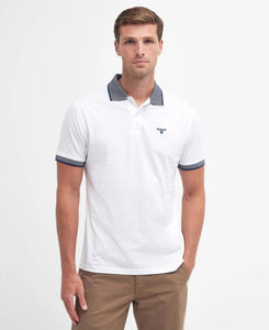 Barbour - Cornsay Polo, White