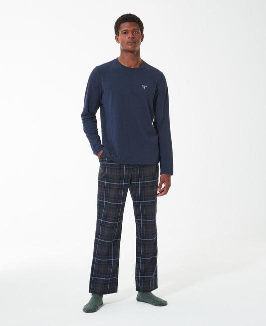 Barbour - PJ Set , Classic Black Slate Tartan