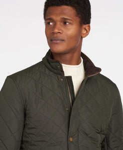 Barbour - Powell Quilted Jacket , Sage ((M & XXL Only)