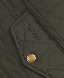 Barbour - Powell Quilted Jacket , Sage ((M & XXL Only)