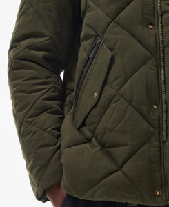 Barbour - Winter Chelsea Quilted Jacket , Dark Olive