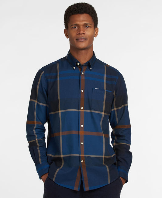 Barbour - Dunoon Tailored Shirt, Midnight Tartan (XL & XXL Only)