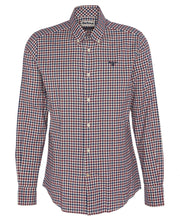 Load image into Gallery viewer, Barbour - Finkle Tailored Gingham Shirt, Merlot

