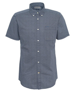 Barbour - Shell S/S, Tailored Shirt,Navy