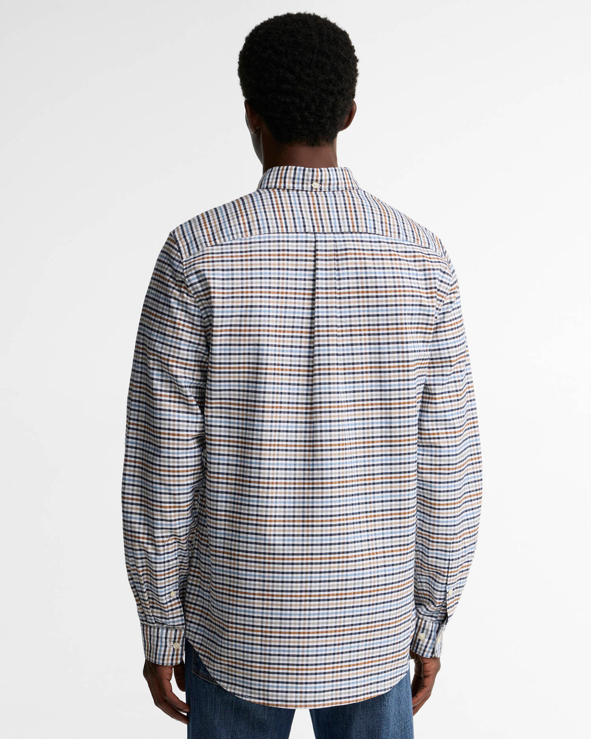 Barbour - Rickwood Tailored Gingham Shirt, Stone
