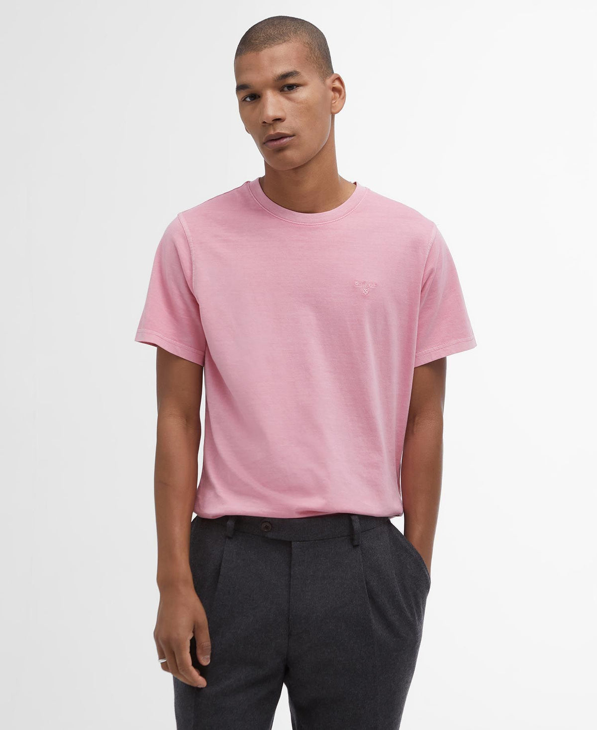 Barbour - Garment Dyed T, Pink