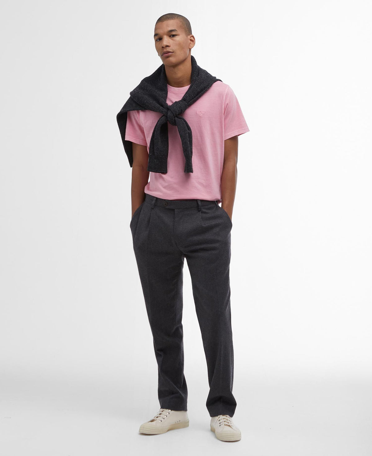 Barbour - Garment Dyed T, Pink