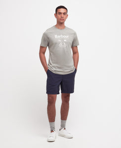 Barbour - Fly Graphic Tee, Forest Fog