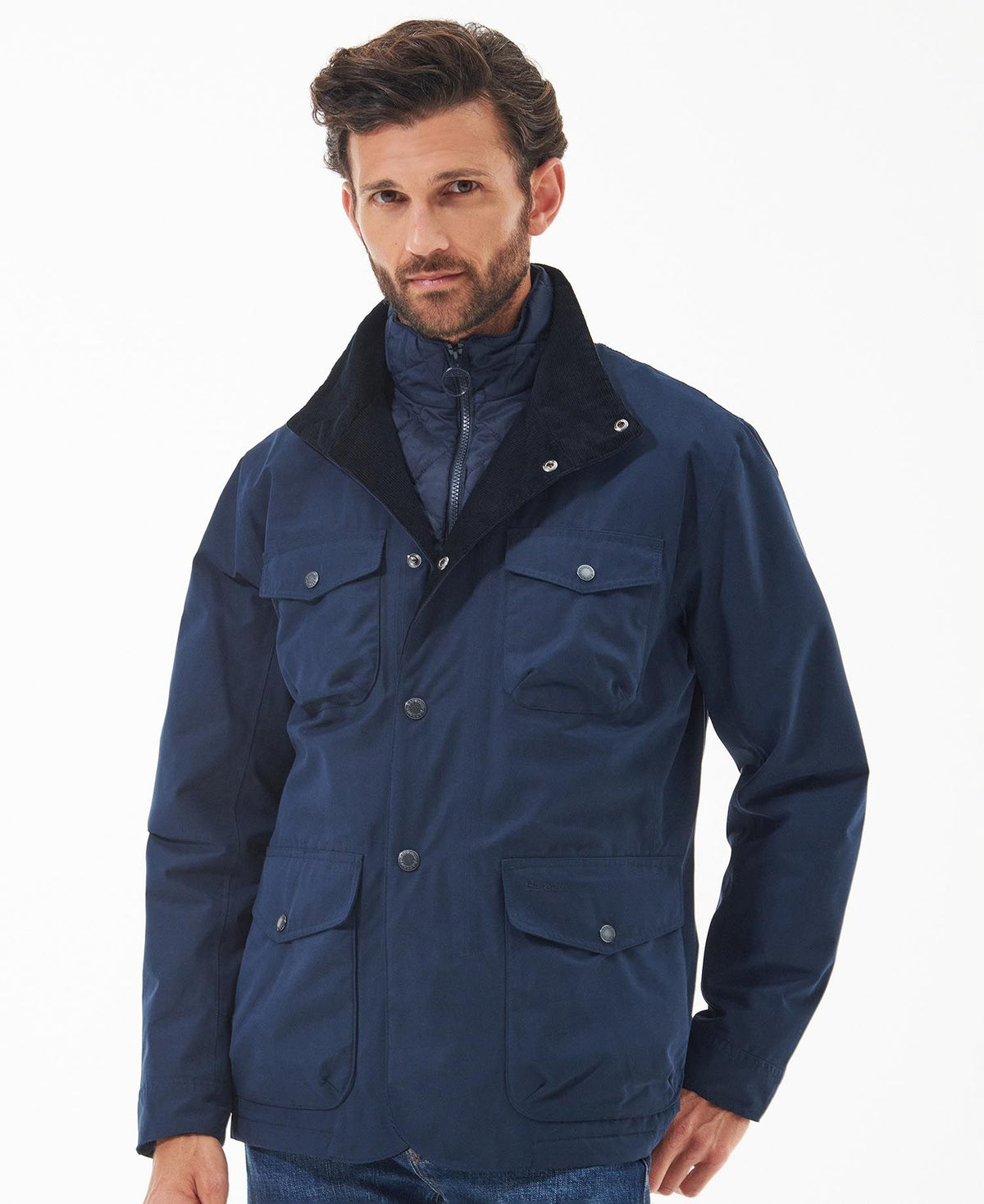 Barbour - Ogston Waterproof Jacket, Navy (XXL Only)