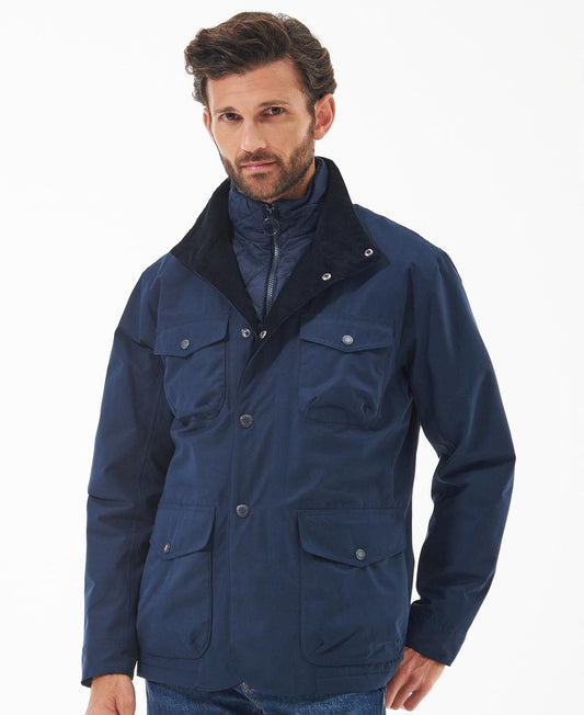 Barbour - Ogston Waterproof Jacket, Navy (XXL Only)