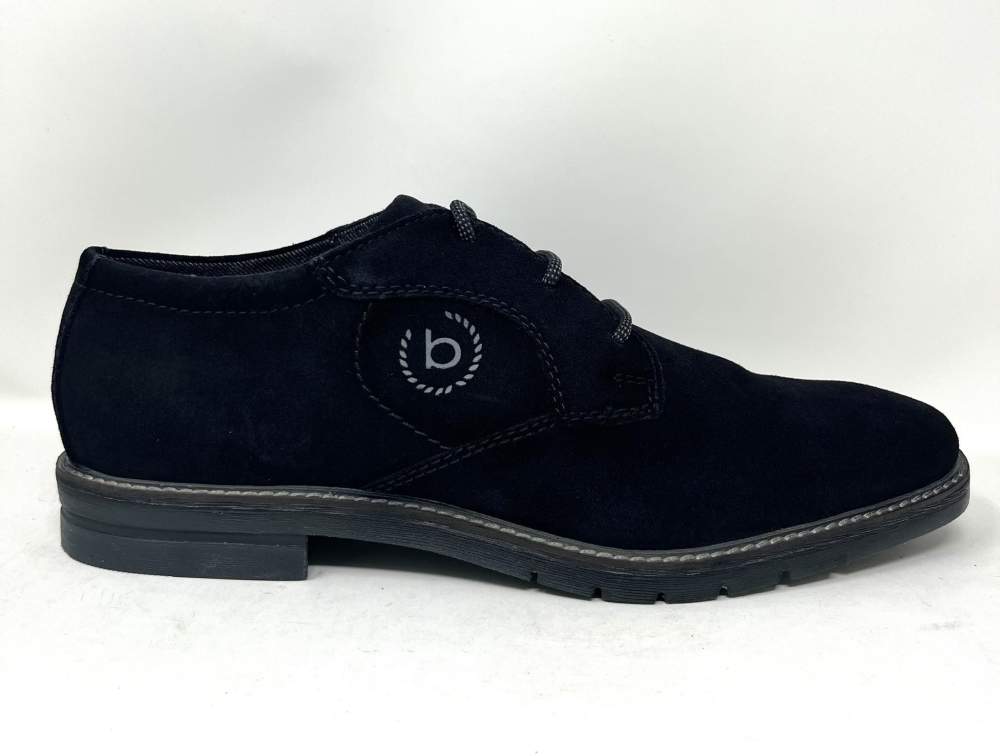 Bugatti - Sam, Suede Shoes, Dark Blue