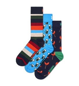 Happy Socks - 3-Pack Wurst And Beer Socks Gift Set