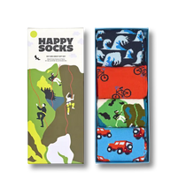 Load image into Gallery viewer, Happy Socks - 4 Pack Out And About Socks Gift Set
