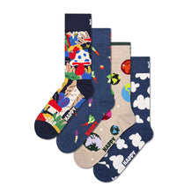 Load image into Gallery viewer, Happy Socks - 4-Pack Wild And Free Socks Gift Set
