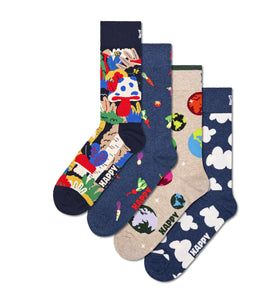 Happy Socks - 4-Pack Wild And Free Socks Gift Set