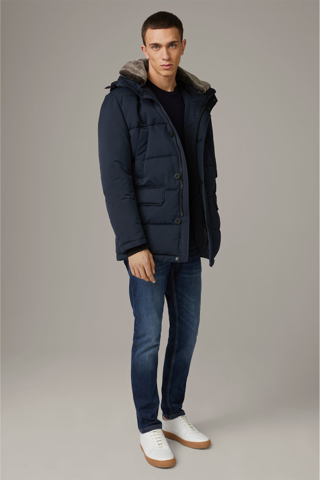 Strellson - Plaza Quilted Jacket, Navy