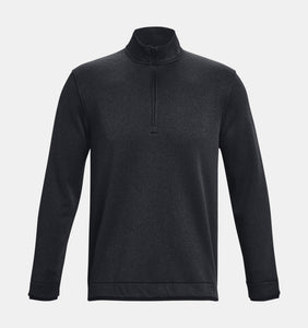 Under Armour - Storm SweaterFleece ¼ Zip, Black/White
