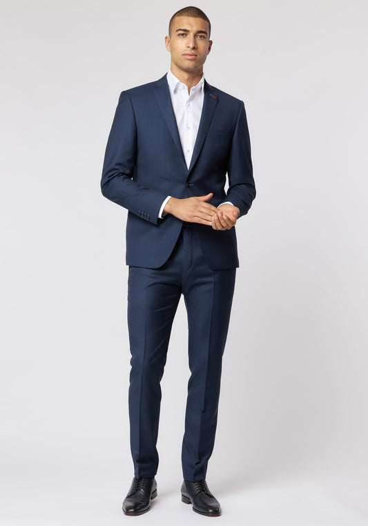 Roy Robson - Pure Wool Slim Fit Suit Jacket 05058, Navy