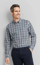 Load image into Gallery viewer, Bugatti - Fine Twill Check SHirt, Bordeaux (M &amp; XXL Only)
