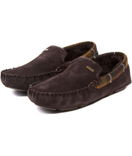 Load image into Gallery viewer, Barbour - Dax Slippers, Brown Suede ( Size 10 Only)
