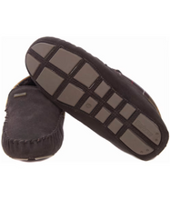 Load image into Gallery viewer, Barbour - Dax Slippers, Brown Suede ( Size 10 Only)
