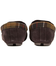 Load image into Gallery viewer, Barbour - Dax Slippers, Brown Suede ( Size 10 Only)
