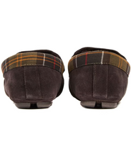 Load image into Gallery viewer, Barbour - Dax Slippers, Brown Suede
