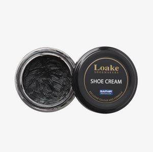 Loake - Cream Polish, Black