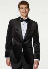Load image into Gallery viewer, White Label - Velvet Tuxedo Jacket, Black
