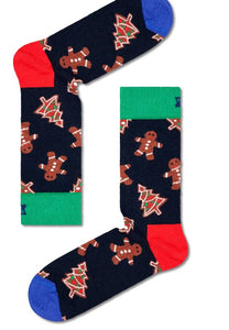 Happy Socks - 1-Pack Gingerbread Bauble Sock Gift Set