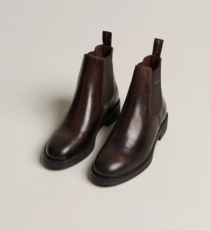Gant - Mark Dark Brown Leather Boots