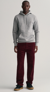GANT - Regular Fit Cord Chinos, Red Shadow