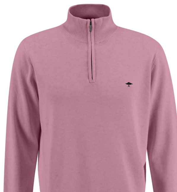 Fynch Hatton - Troyer Quarter Zip, Dusty Lavender