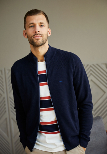 Fynch hatton zip sales cardigan