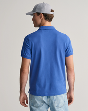 Load image into Gallery viewer, GANT - 3XL &amp; 4XL Reg Shield SS Pique Polo, Rich Blue
