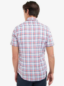 Barbour - Kinson, Tailored Short Sleeve, Red