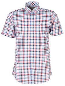 Barbour - Kinson, Tailored Short Sleeve, Red