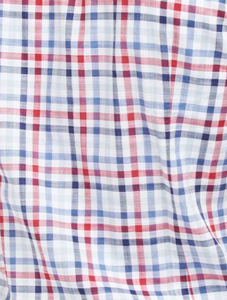 Barbour - Kinson, Tailored Short Sleeve, Red