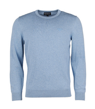 Load image into Gallery viewer, Barbour - Pima Cotton Crew Neck, Dark Chambray
