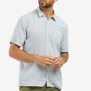 Barbour - Deerpark S/S Summer Shirt, Navy (S Only)